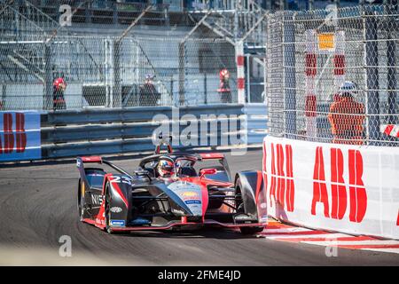 23 Buemi Sébastien (swi), Nissan e.dams, Nissan IM02, azione durante l'ePrix di Monaco 2021, 4° incontro del Campionato del mondo di Formula e 2020-21, sul circuito di Monaco l'8 maggio, a Monaco - Foto Grégory Lenenmand / DPPI Foto Stock