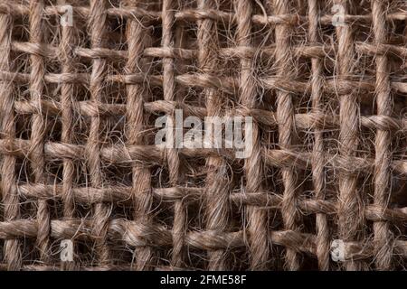 Tessuto Jute di alta qualità Foto Stock