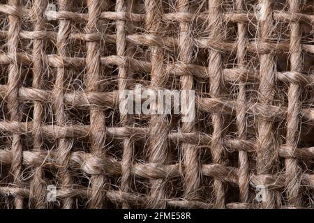 Tessuto Jute di alta qualità Foto Stock