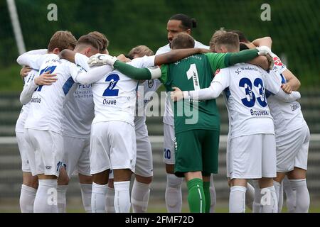 Duisburg, Germania. 8 maggio 2021. Firo: 08.05.2021 Calcio, Regionalliga Ovest, Stagione 2020/2021 VfB Homberg - SC Wiedenbrvºck Team Wiedenbrvºck. | utilizzo in tutto il mondo credito: dpa/Alamy Live News Foto Stock