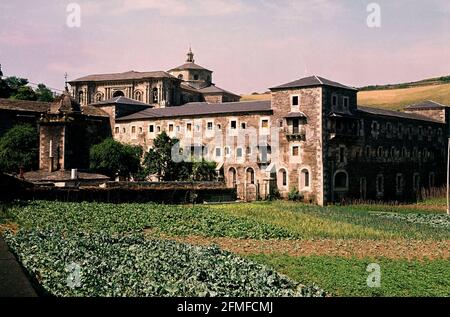 MONASTERIO DE SAN JULIAN. Località: MONASTERIO. Samos. LUGO. SPAGNA. Foto Stock