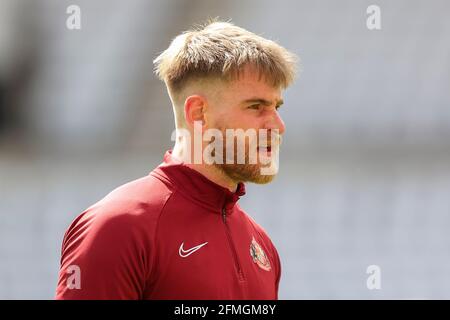 Lee Burge n. 1 di Sunderland durante il riscaldamento pre-partita Foto Stock