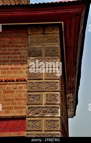 Vista esterna del Museo e della Biblioteca di Amar Mahal, Jammu, Jammu e Kashmir, India Foto Stock