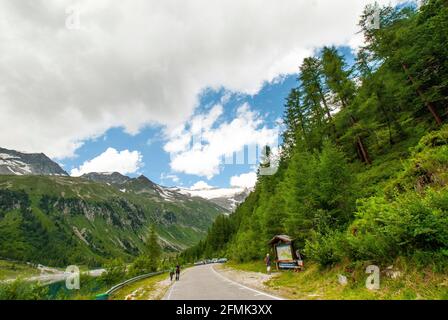 Lago Anterselva, Valle Aurina, Trentino Alto Adige, Bolzano, Trentino Alto Adige, Alto Adige, Italia, Europa Foto Stock