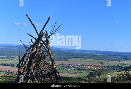 Rhön Turingia Foto Stock