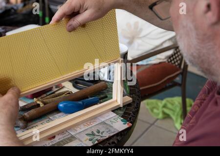 Assemblaggio dei super telai SN4 Foto Stock