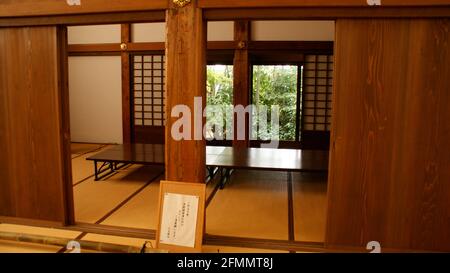 Takaoka, Giappone, 2012 novembre: Area interna del Tempio di Zuiryuji. Foto Stock
