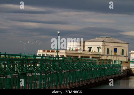 Bagni Pancaldi ripara i bagni antichi di Livorno Foto Stock
