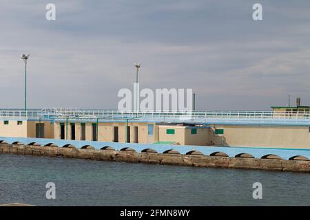 Bagni Pancaldi ripara i bagni antichi di Livorno Foto Stock