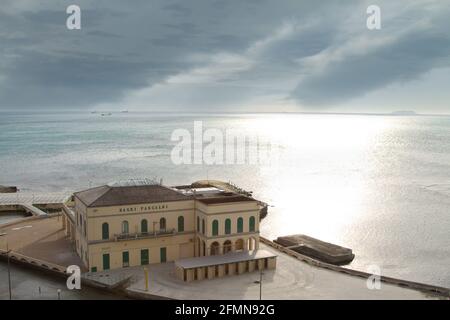 Bagni Pancaldi ripara i bagni antichi di Livorno Foto Stock