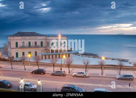 Bagni Pancaldi ripara i bagni antichi di Livorno Foto Stock