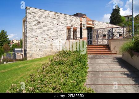 Bagno a Ripoli, Firenze, Toscana, Italia - Sala del Regno per gli incontri dei testimoni di Geova. Foto Stock