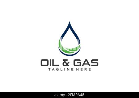 Simbolo di business goccia acqua fiamma icona. Illustrazione Vettoriale