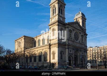 Église Saint-François-Xavier/Chiesa di San Francesco Saverio, Parigi, Francia. Foto Stock