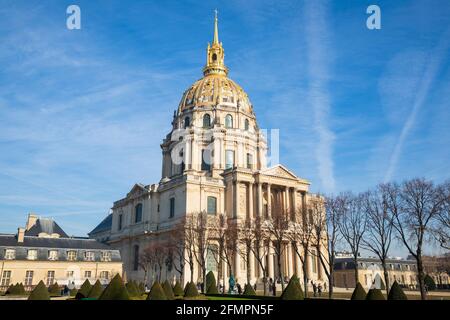 Les Invalides/Hôtel National des Invalides/Hôtel des Invalides, Parigi, Francia. Foto Stock