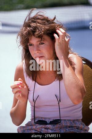 Kristy McNichol Circa 1980's Credit: Ralph Dominguez/MediaPunch Foto Stock