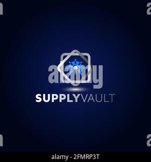 I logo sono basati su vettori e sono integrati nel software Illustrator. È completamente modificabile e scanalabile senza perdere la risoluzione. Migliora la tua visibilità e ottieni un Illustrazione Vettoriale