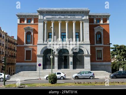 Il museo del Prado, il Cason del Buen Retiro edificio, Madrid, Spagna Foto Stock