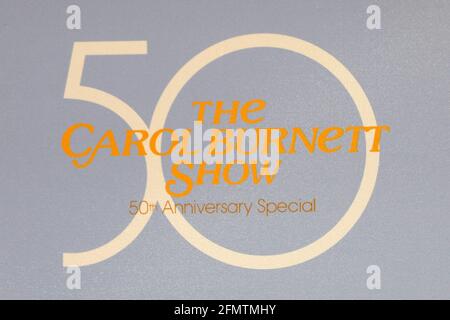 LOS ANGELES - OTT 4: 50° anniversario Speciale del Carol Burnett Show Emblem  al Carol Burnett 50 ° anniversario Speciale Arrivi alla CBS Television City il 4 ottobre 2017 a Los Angeles, California Foto Stock