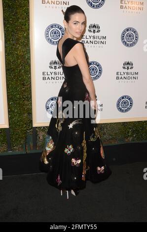 LOS ANGELES - 7 GEN: Camilla Belle all'Art of Elysium 10° gala annuale Black Tie Heaven al Red Studios il 7 gennaio 2017 a Los Angeles, California Foto Stock