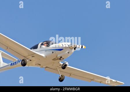 Aeroplani presso l'aeroporto Falcon Field di Mesa, Arizona Foto Stock