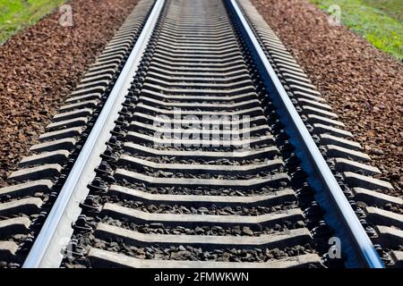 ringhiera di primo piano. telaio orizzontale. Foto di alta qualità Foto Stock