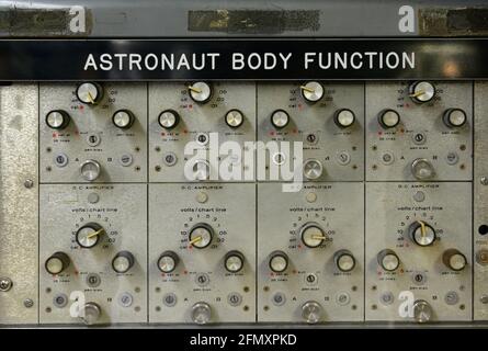 Strumento funzione corpo astronauta. Il complesso di lancio 5 (LC-5) è stato un sito di lancio presso la stazione dell'aeronautica di Cape Canaveral, Florida, utilizzato per varie Redstone A. Foto Stock