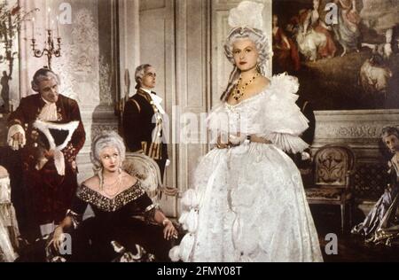 Si Versailles m'était conté anno : 1954 Francia Direttore : Sacha Guitry Lana Marconi Foto Stock