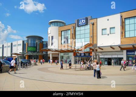 Westwood Cross Shopping Centre, Margate Rd, BROADSTAIRS KENT, England, Regno Unito Foto Stock