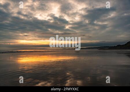 Castello di Cricieth Foto Stock