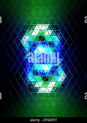 Illustrazione di Modern Abstract background Foto Stock