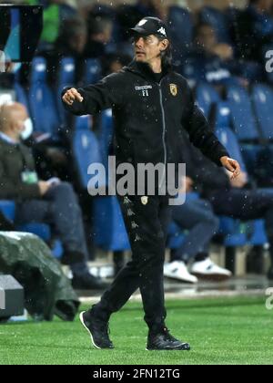 BERGAMO, ITALIA - MAGGIO 12: Allenatore Filippo Inzaghi di Benevento durante la Serie A partita tra Atalanta Bergamo e Benevento allo stadio Gewiss il 1 maggio Foto Stock