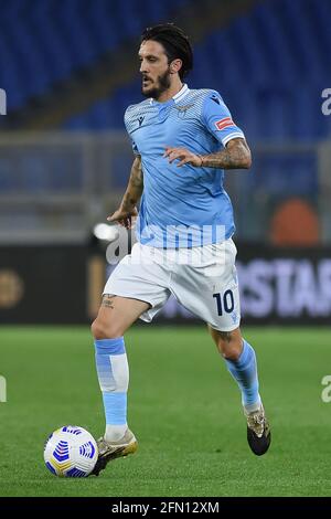 Roma, Lazio. 12 maggio 2021. Luis Alberto del Lazio durante la partita di calcio della Serie A League tra Lazio e Parma allo stadio Olimpico di Roma, 12 maggio 2021. Credit: Agenzia fotografica indipendente/Alamy Live News Foto Stock