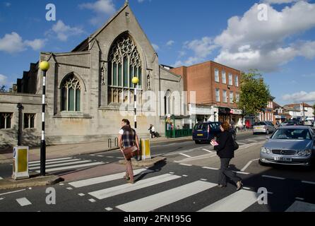 High Street Epping Foto Stock