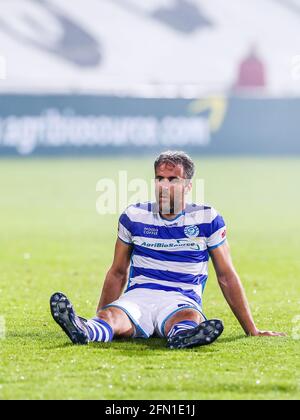 DOETINCHEM, OLANDA - MAGGIO 12: Ralf Seuntjens di De Graafschap durante la partita olandese di Keukenkampioendivisie tra De Graafschap e Helmond Sport Foto Stock