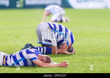 DOETINCHEM, OLANDA - MAGGIO 12: Ralf Seuntjens di De Graafschap durante la partita olandese di Keukenkampioendivisie tra De Graafschap e Helmond Sport Foto Stock