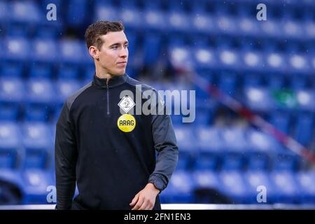 DOETINCHEM, PAESI BASSI - MAGGIO 12: Arbitro assistente Michael Osseweijer durante la partita olandese di Keukenkampioendivisie tra De Graafschap e Helmond Foto Stock