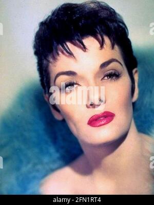 JANE RUSSELL (1921-2011) attrice cinematografica americana circa 1960 Foto Stock