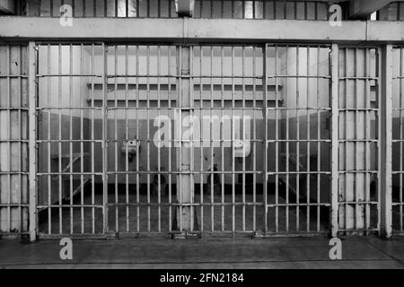 Prigione federale di Alcatraz - "The Rock" in California Foto Stock