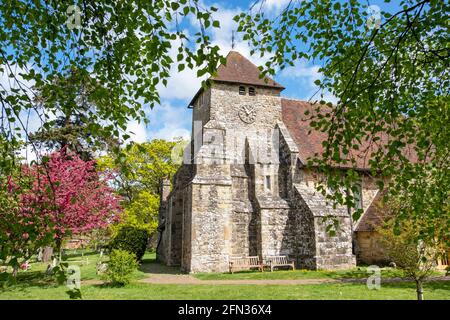 Westfield, St John the Baptist Church, East Sussex, Regno Unito Foto Stock