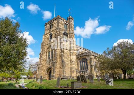 St Dunstan's Church, Cranbrook, Kent, Regno Unito Foto Stock