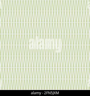 Ripetizione continua. Triangoli in due tonalità di verde attenuate. Illustrazione Vettoriale