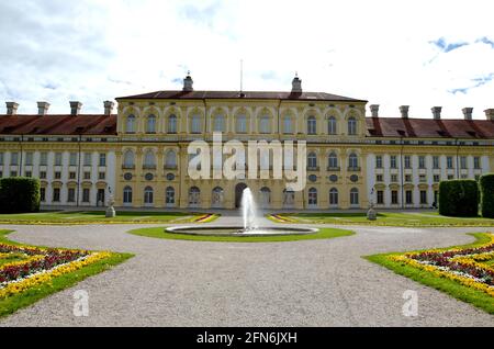 Palazzo Schleissheim, palazzo a Slyaysheim, palazzo Foto Stock