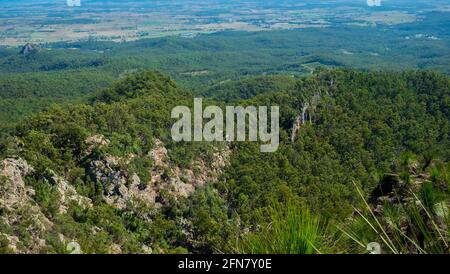 Creste e rocce vicino a Flinder's Peak Foto Stock