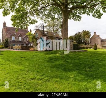 Vacanze di lusso nella Foresta di Dean, Gloucestershire presso la Coach House, Saltbox Escapes. Foto Stock