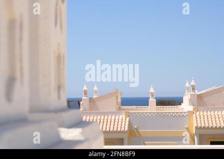 Cinese portoghese sull'Algarve Foto Stock