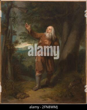 Il sig. Hackett, nel carattere di RIP Van Winkle, c. 1832. Foto Stock