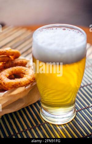 Birra fatta in casa Foto Stock