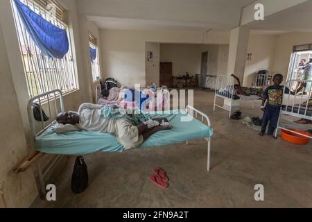 Clinica medica a Mbale, Uganda orientale rurale Foto Stock