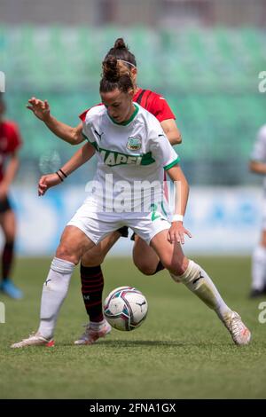 Martina Tomaselli (Sassuolo Femminile) Nel corso della 'Donne Italiane' una partita tra donne Sassuolo 0-0 Donne milanesi allo stadio Enzo Ricci il 15 maggio 2021 a Sassuolo, Italia. (Foto di Maurizio Borsari/AFLO) Foto Stock